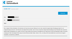 Klicken Sie auf das blaue Feld "Antworten", welches sich oben rechts befindet. 